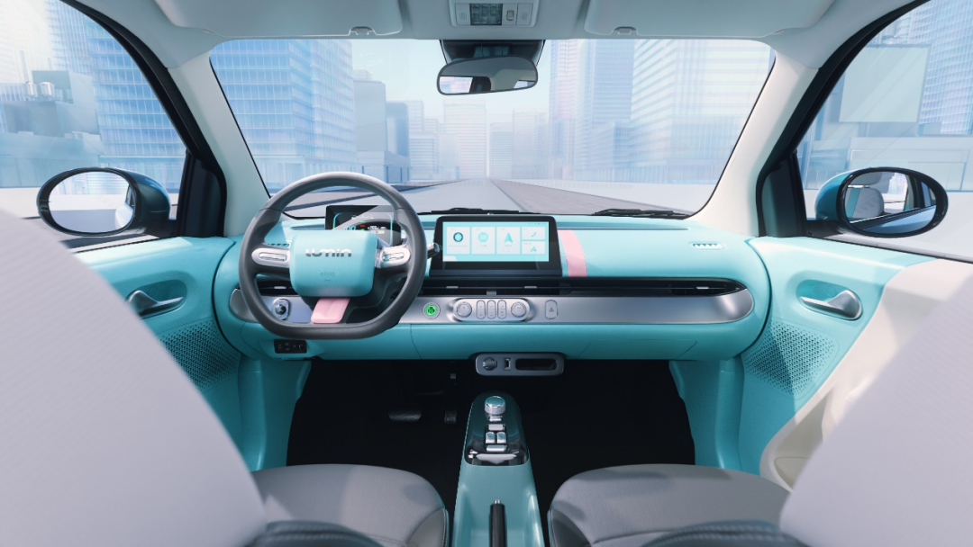 配隐藏式门把手、10.25英寸中控屏,长安LUMIN能逆袭宏光MINI EV?